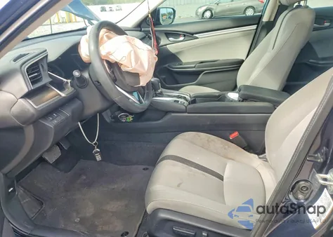 2019 Honda Civic Ex from USA, damaged, VIN 19XFC1F35KE007965